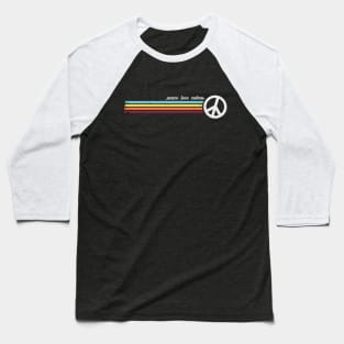 Peace Love Cobras Baseball T-Shirt